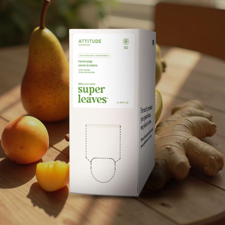 Attitude, mydło do rąk, Olive Leaves, 2L
