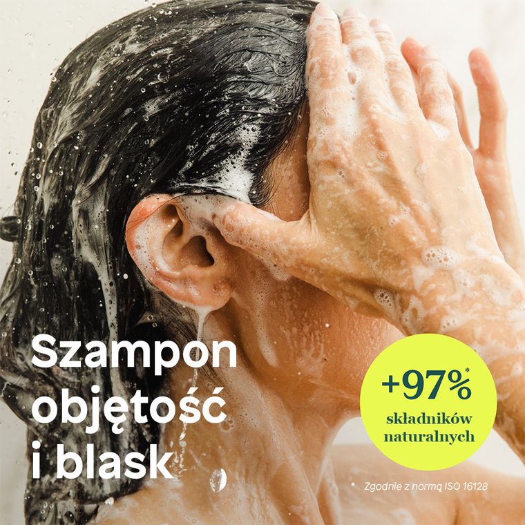 Attitude, szampon nadający objętość i połysk z białkiem sojowym i żurawiną, 473 ml