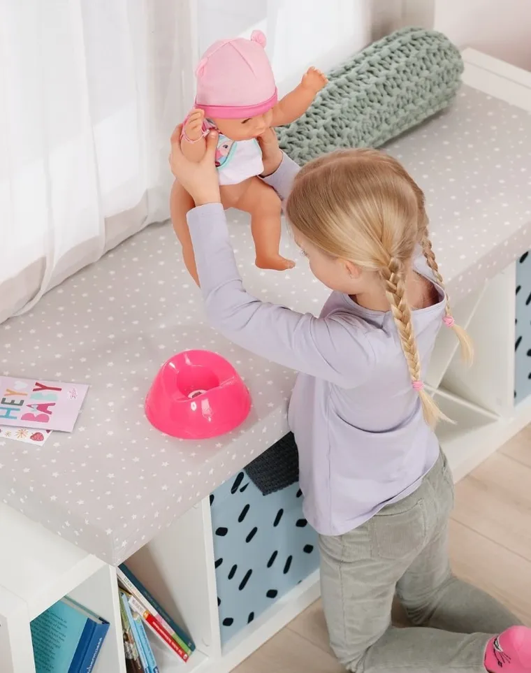 Baby Born, Emma, interaktywna lalka bobas, 43 cm