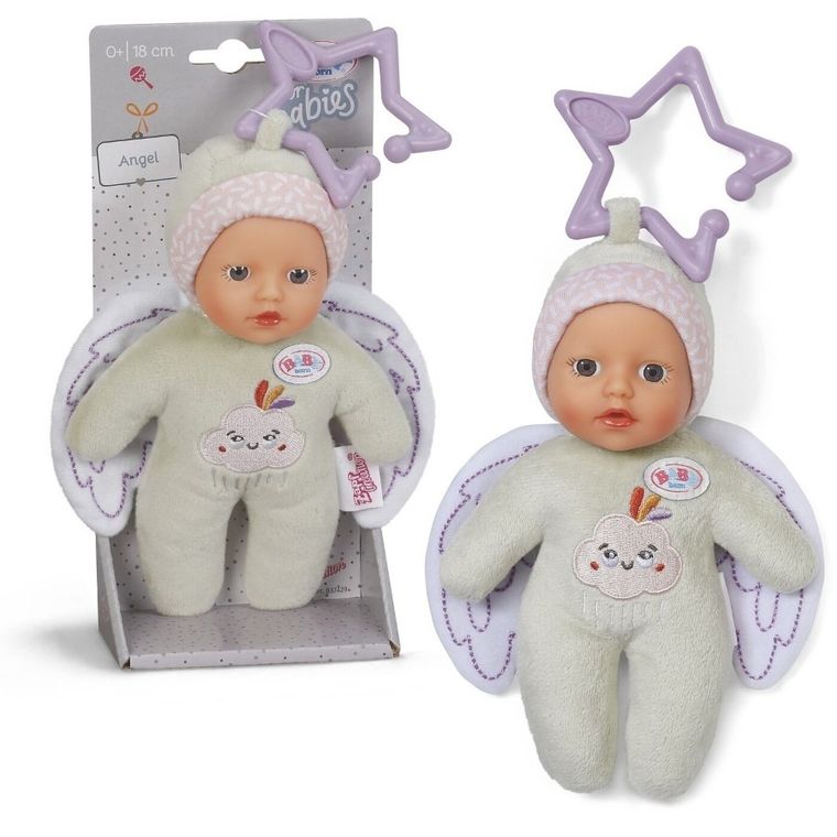 Baby Born, For Babies, Angel, lalka bobas, 18 cm, 1 szt.