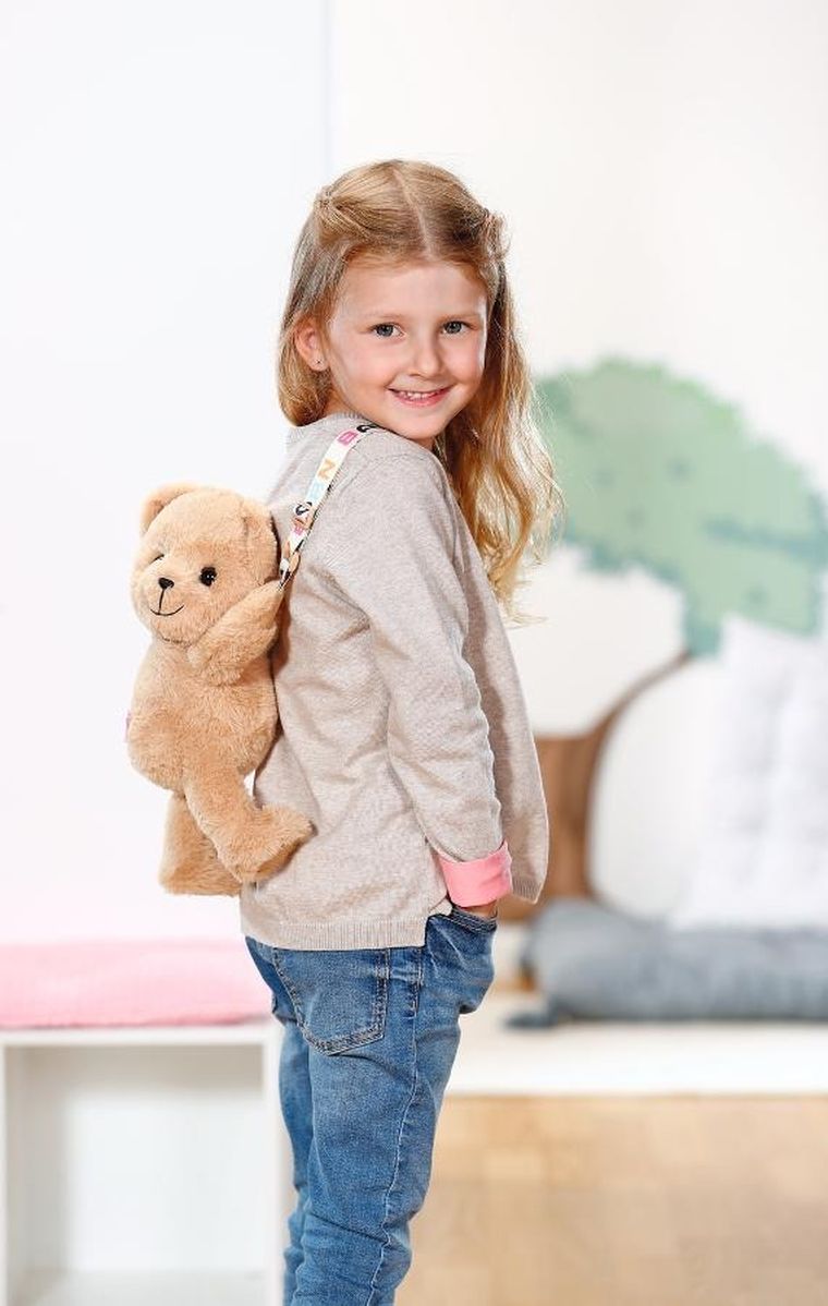 Baby Born, Miś, plecak, torba na ramię