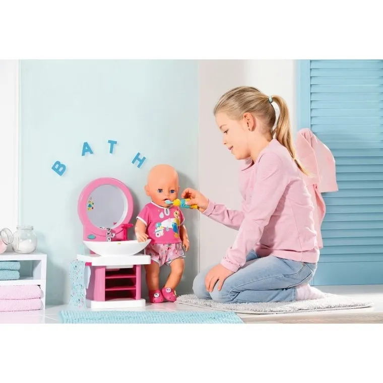 Baby Born, zestaw do mycia zębów dla lalki
