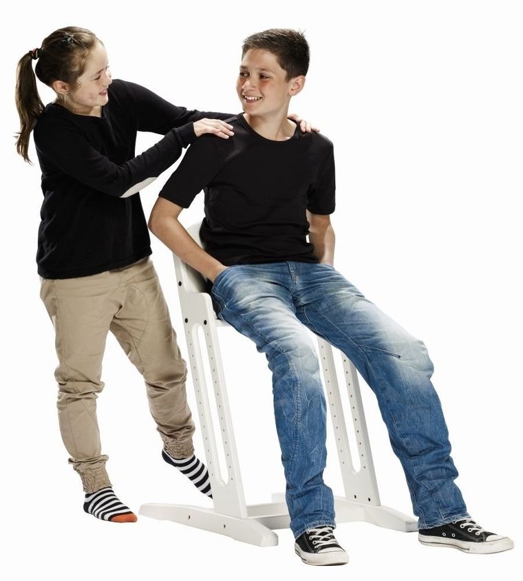 Baby Dan, DanChair, krzesełko do karmienia, szare