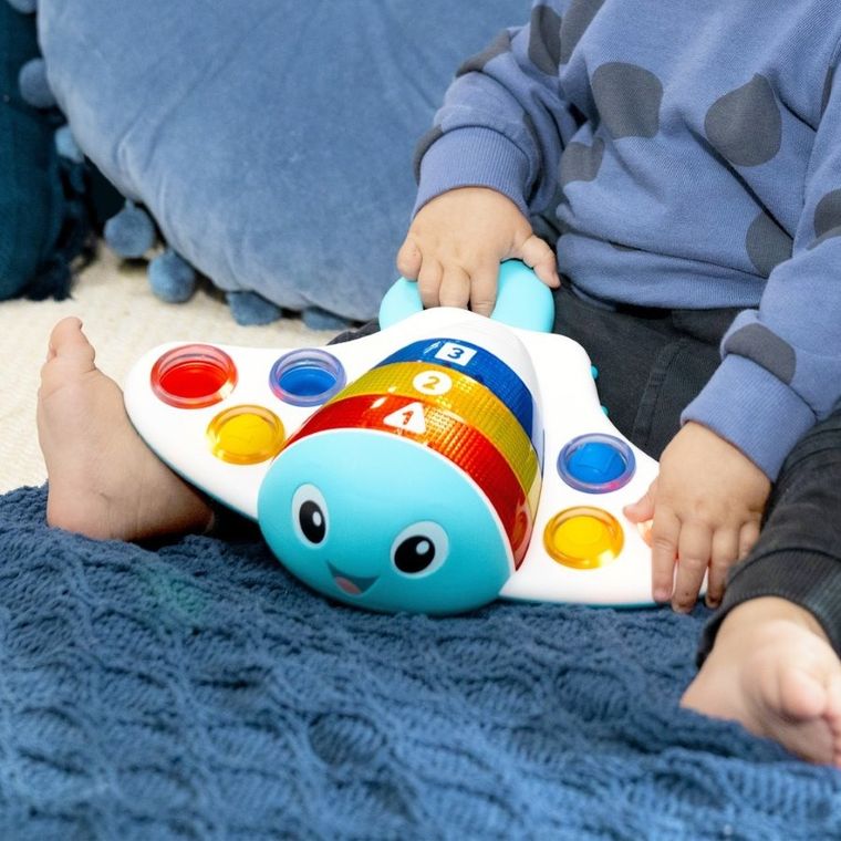 Baby Einstein, Pop & Explore, zabawka sensoryczna, bąbelki, 3 języki