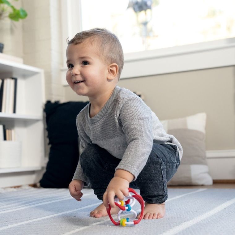 Baby Einstein, Slide & Swirl, piłka sensoryczna