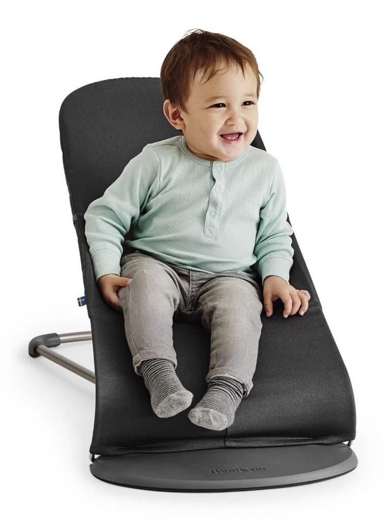 BabyBjörn, Bliss, leżaczek, antracytowy