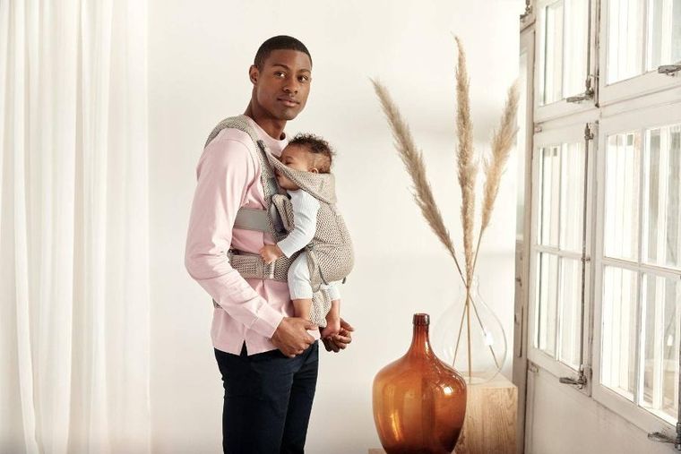 BabyBjörn, Move 3D Mesh, nosidełko, szary beż