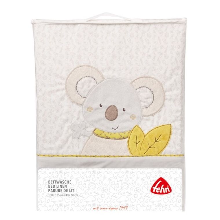 BabyFehn, Australia, 2-częściowy komplet pościeli ozdobnej, Miś Koala, 100-135 cm