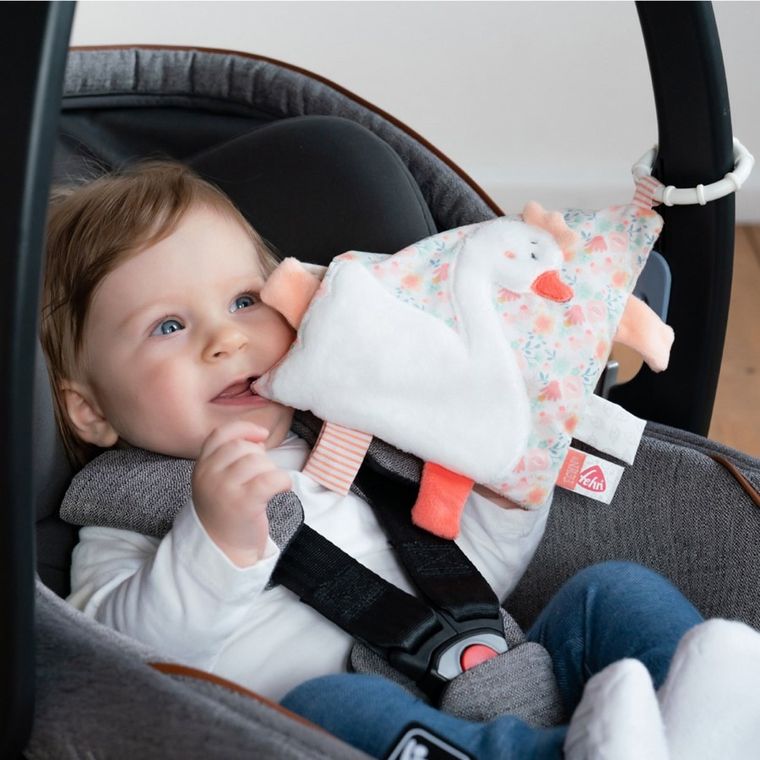 BabyFehn, Jezioro Łabędzie, zawieszka, szmatka sensoryczna, Łabędź