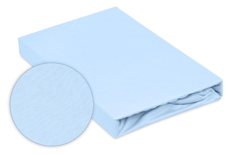 BabyMatex, Bamboo, prześcieradło nieprzemakalne, bambusowe, niebieskie, 60-120 cm