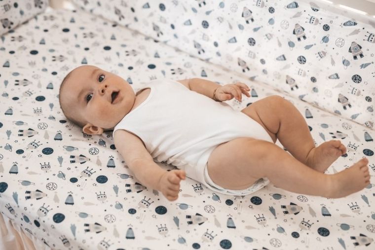 BabyMatex, Bump Air Muslin, Kosmos, ochraniacz do łóżeczka, 360 cm