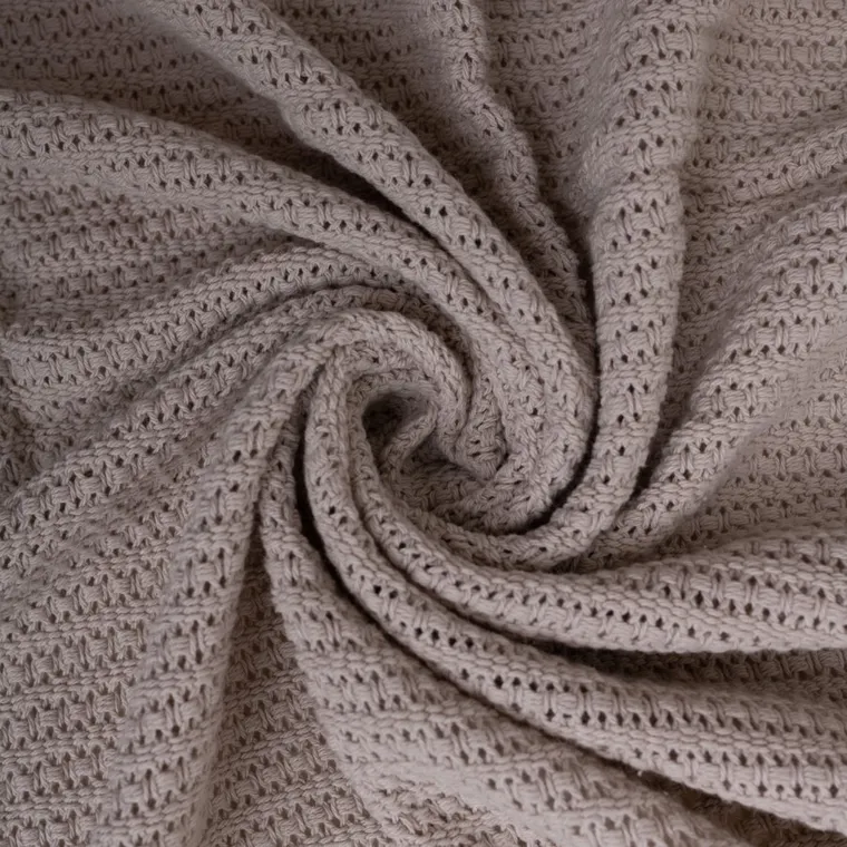 Babymatex, Lily, kocyk bawełniany, beżowy, 75-100 cm