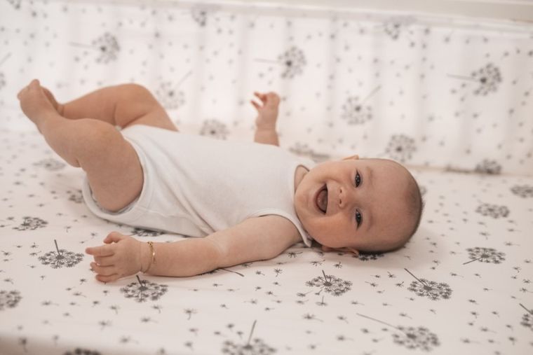 BabyMatex, ochraniacz do łóżeczka, dmuchawce, 360 cm