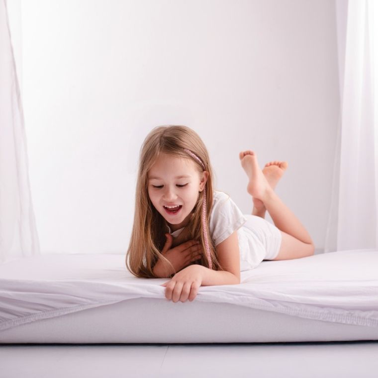 BabyMatex, prześcieradło z gumką, jersey, białe, 70-140 cm