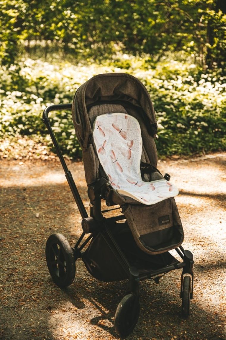 BabyMatex, wkładka redukująca nacisk do wózka, Paddi'x, ważki, 0-36 kg
