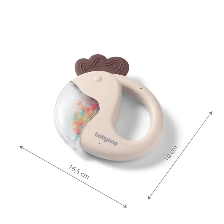 BabyOno, grzechotka, parrot