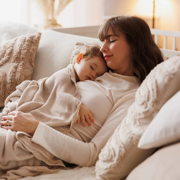 BabyOno, kocyk bambusowy, jasny beż, 75-100 cm