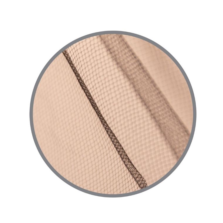 BabyOno, moskitiera na wózek, uniwersalna, czarna