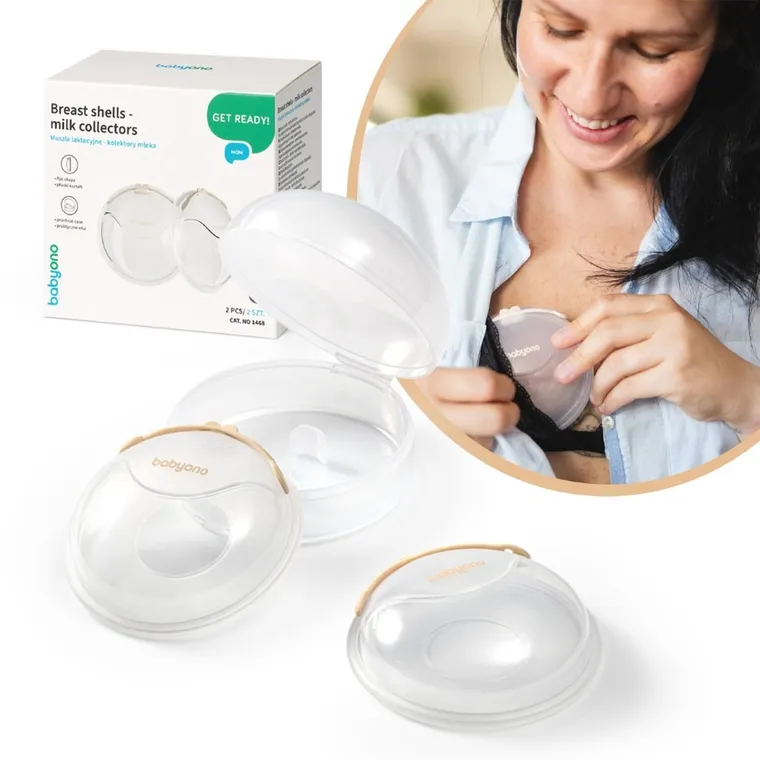 BabyOno, muszle laktacyjne, kolektory mleka