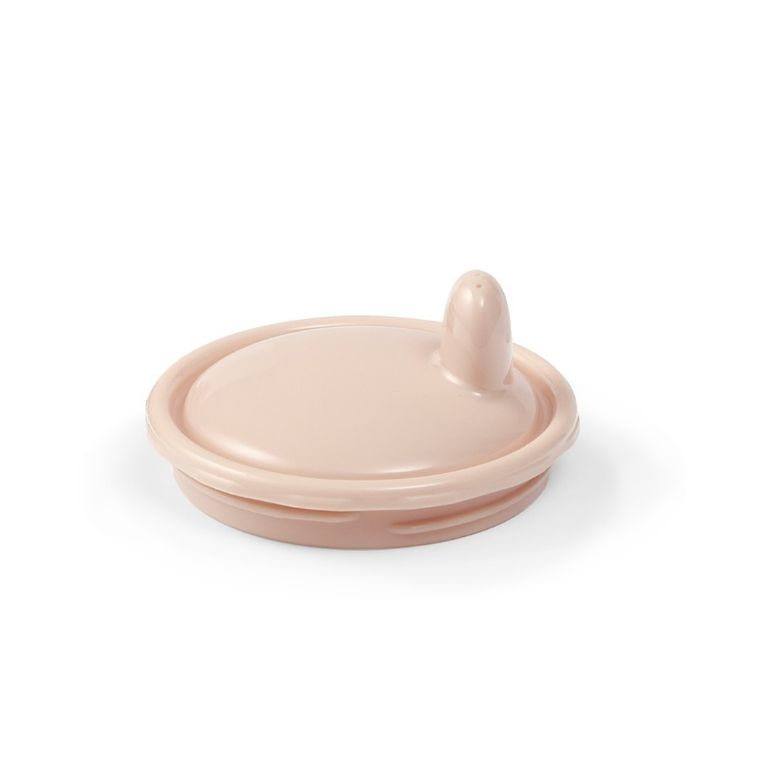 BabyOno, pojemniki do przechowywania i mrożenia pokarmu z ustnikiem, beżowy, 4 szt.