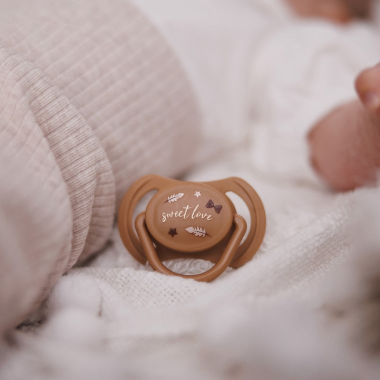 BabyOno, smoczki symetryczne, silikonowe, 0-6 m