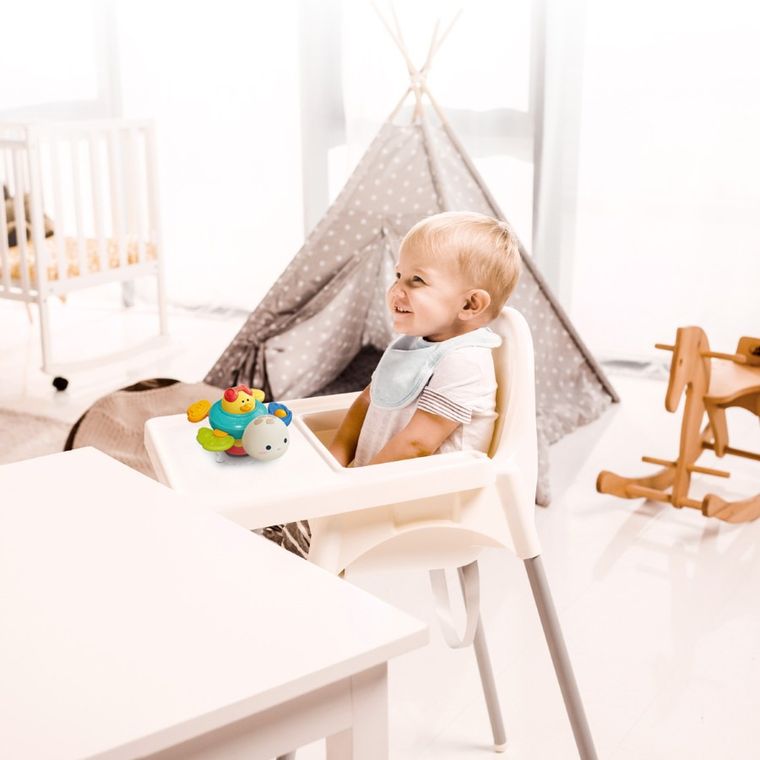 BabyOno, Turtle, zabawka sensoryczna z przyssawką