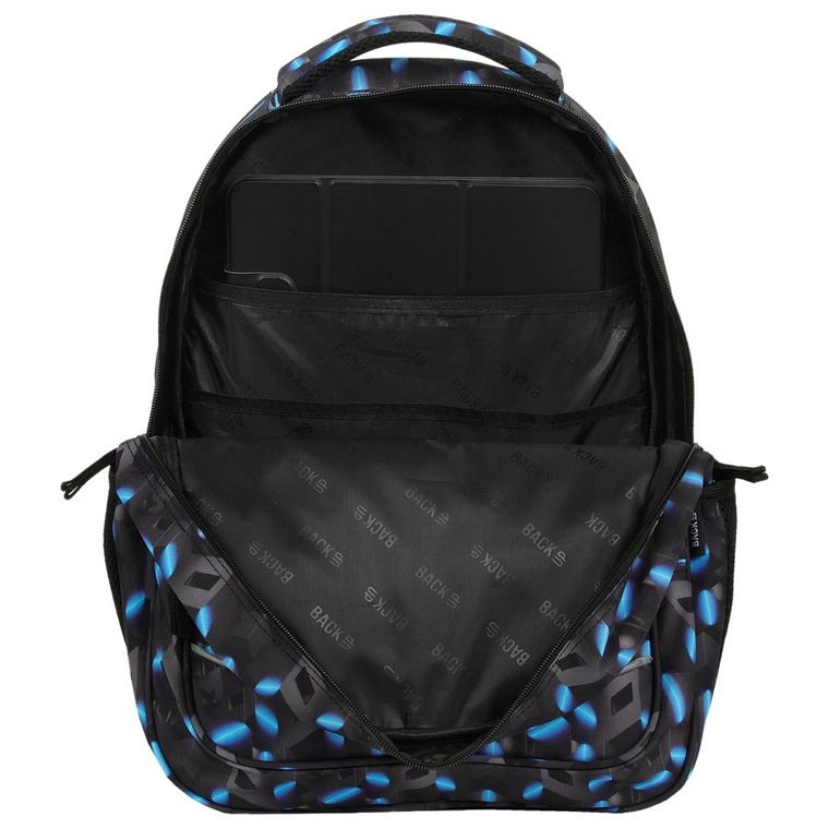 BackUp, plecak szkolny, 3-komorowy, Riddle