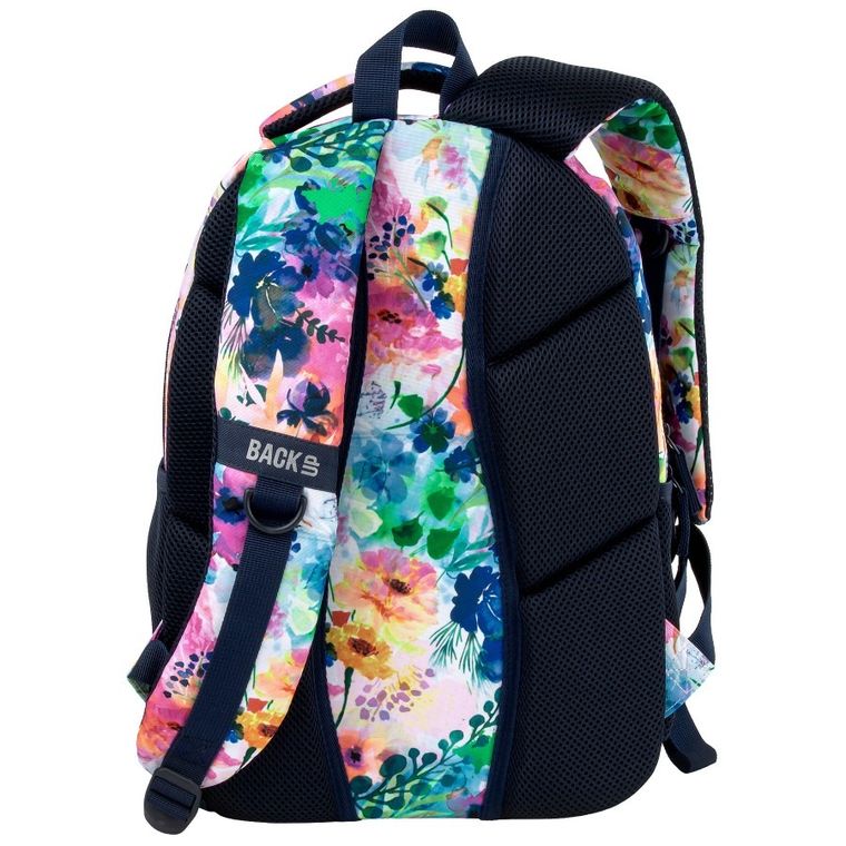 BackUp, plecak szkolny, 3-komorowy, Wiosenny