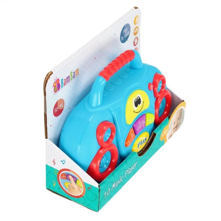 Bam Bam, muzyczne radyjko, zabawka interaktywna
