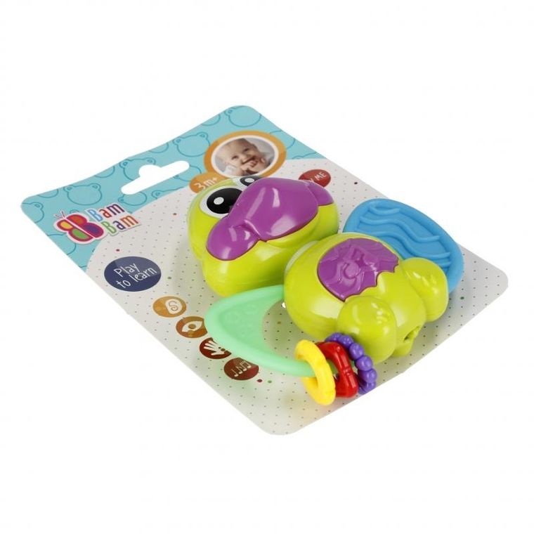 Bam Bam, Muzyczny Dinuś, gryzak, 1 szt.