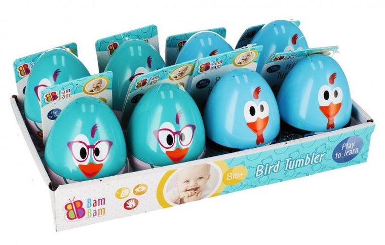 Bam Bam, wańka wstańka, ptaszek, 1 szt.