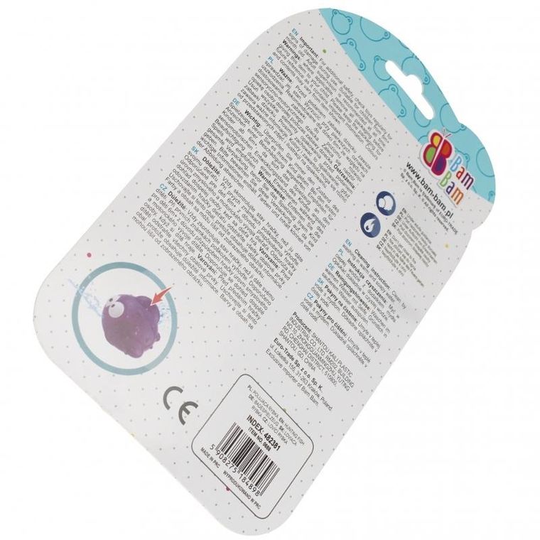 BamBam, rybka, zabawka do kąpieli