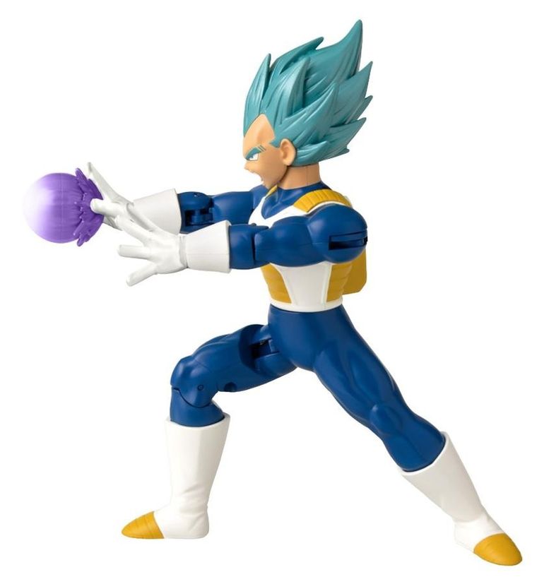 Bandai, Dragon Ball Super Attack, Super Saiyan Blue, Vegeta, figurka kolekcjonerska, 18 cm