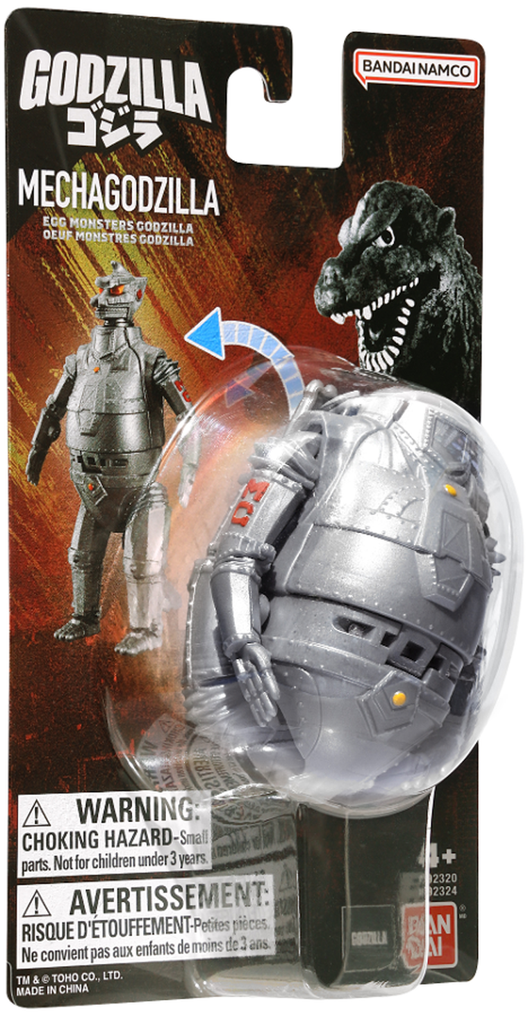 Bandai, Godzilla, Egg Monster, Mecha Godzilla, figurka kolekcjonerska