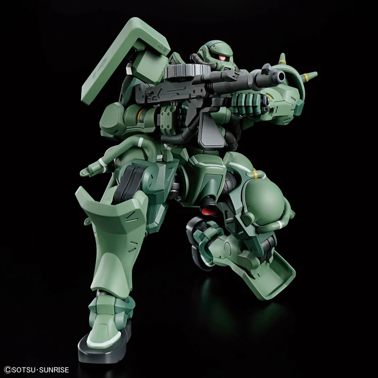 Bandai, HG GQuuuuuuX, Ms-06 Zaku GQ, model kolekcjonerski do składania, 1:144