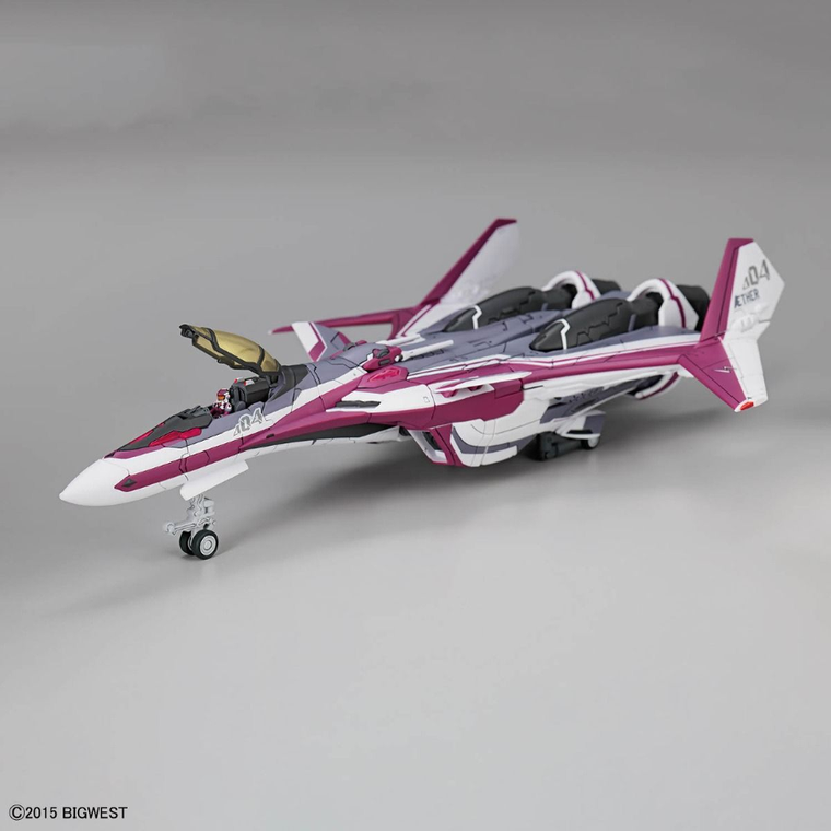 Bandai, HG, Vf-31c Siegfried, Mirage Farina Jenius Use, model kolekcjonerski do składania, 1:100