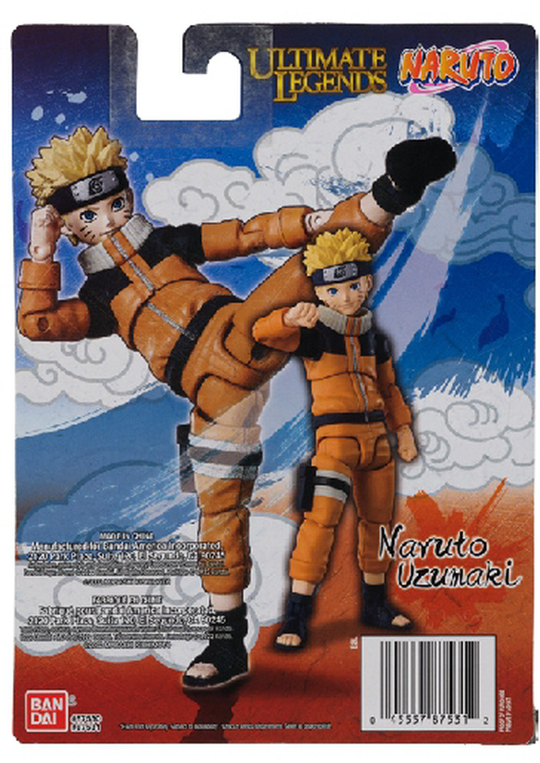 Bandai, Ultimate Legends, Naruto, Uzumaki Naruto, Childhood, figurka kolekcjonerska