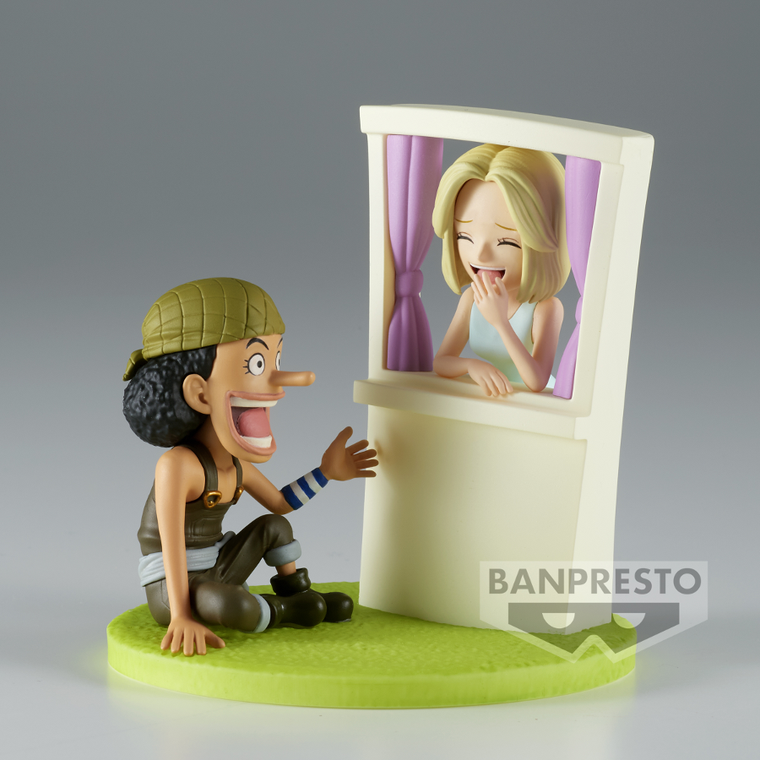 Banpresto, One Piece WCF Log Stories, Usopp & Kaya, figurka kolekcjonerska