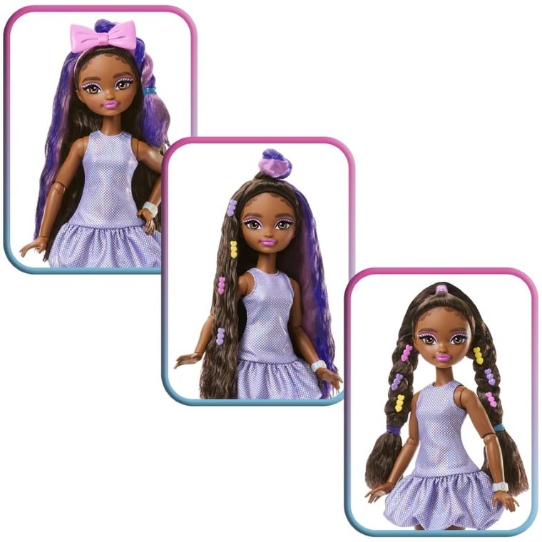 Barbie, Dream Besties, Wyszykuj się ze mną, lalka Brooklyn z akcesoriami