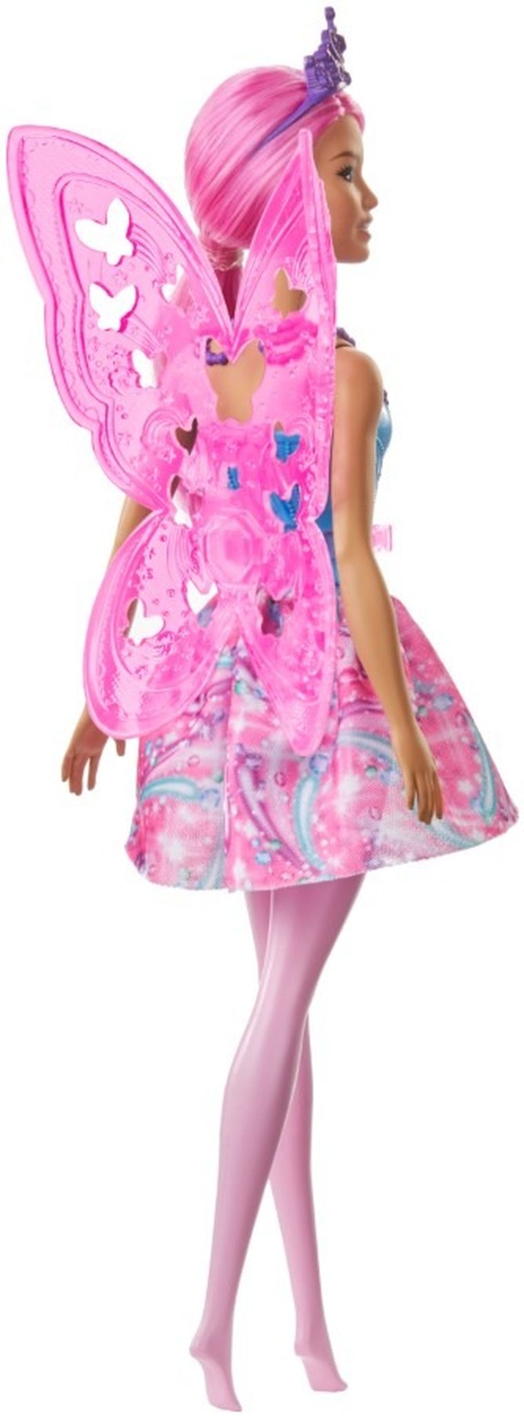 Barbie, Dreamtopia, lalka wróżka z różowymi włosami