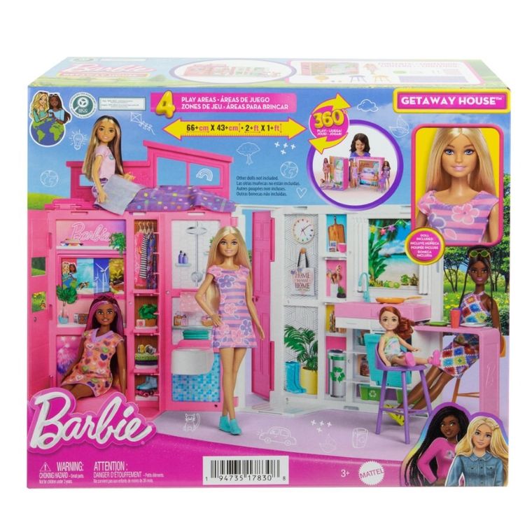 Barbie Fashionistas, Przytulny domek, zestaw z lalką
