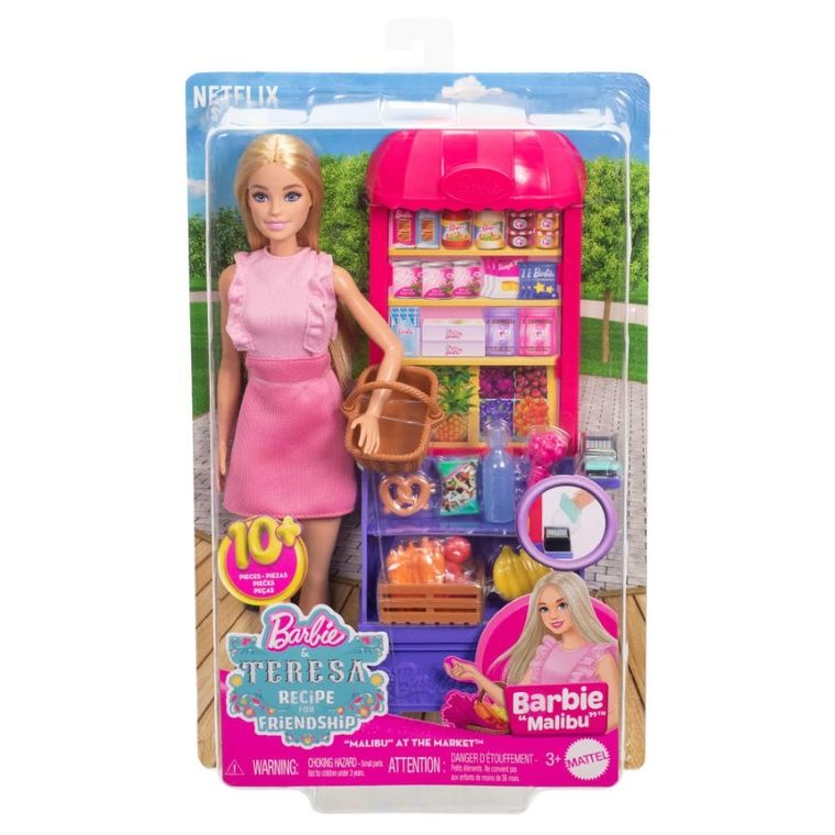 Barbie, Malibu na zakupach, lalka z akcesoriami
