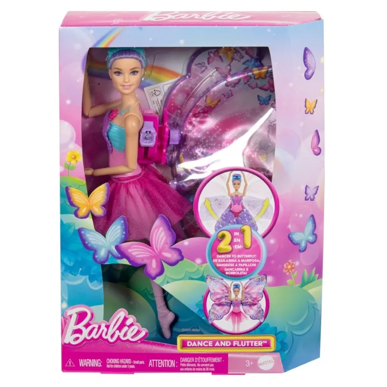 Barbie, Motylkowa baletnica, lalka ze skrzydłami