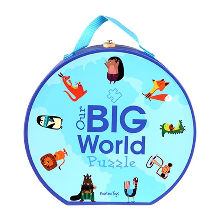 Barbo Toys, Wielki Świat, puzzle podłogowe, 200 elementów