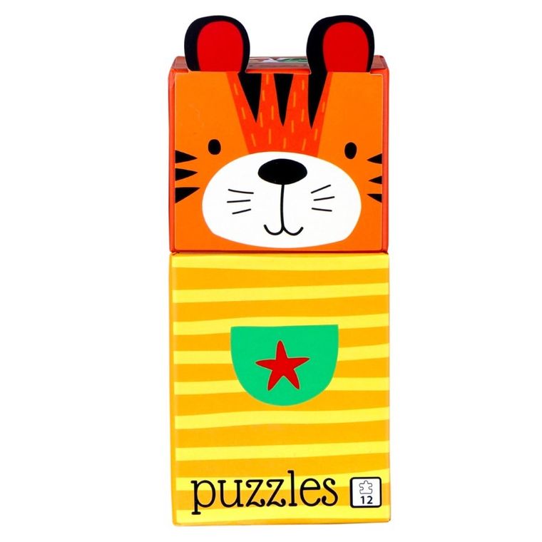 Barbo Toys, Zwierzątka, Bobo, puzzle, 6-2 elementy