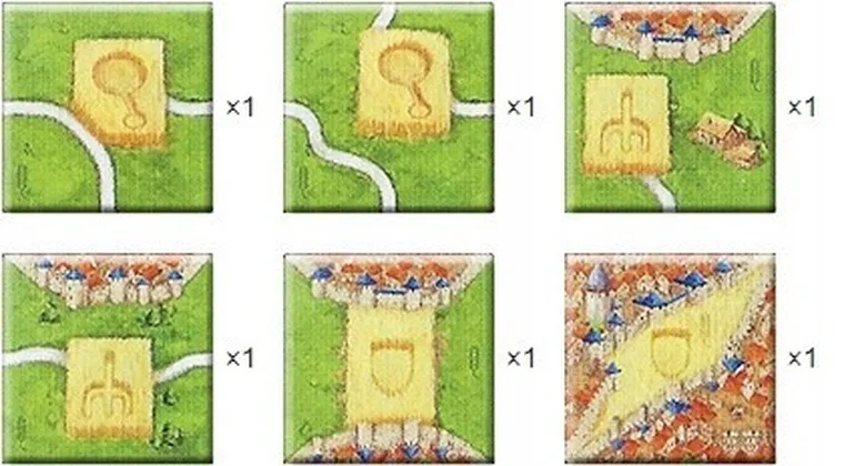 Bard, Carcassonne Big Box 6, gra strategiczna + 11 dodatków