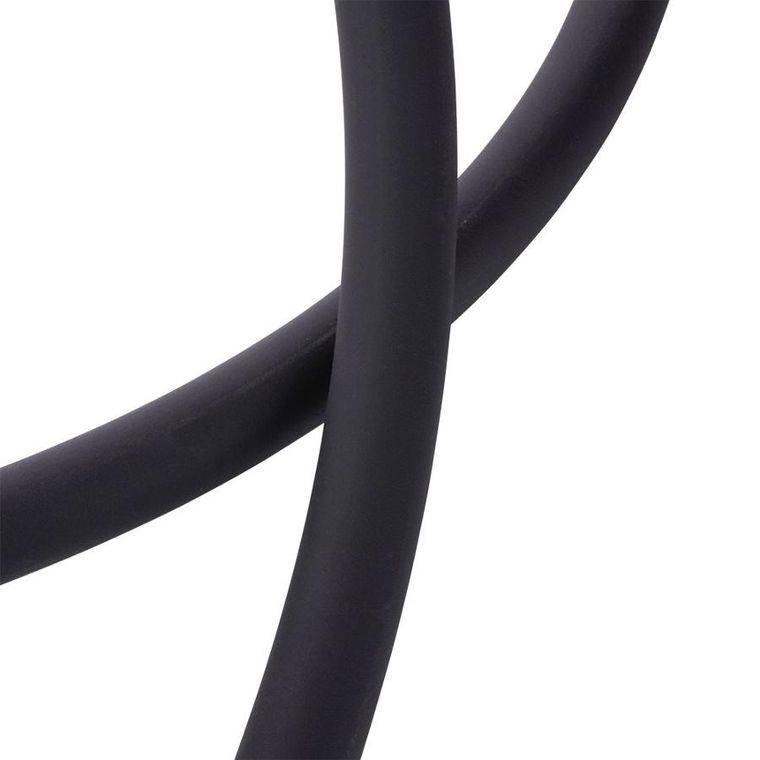 Bathroom Solutions, wąż prysznicowy, czarny, 150 cm