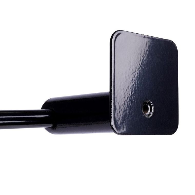 Bathroom Solutions, wieszak na ręczniki stalowy, czarny, 42 cm