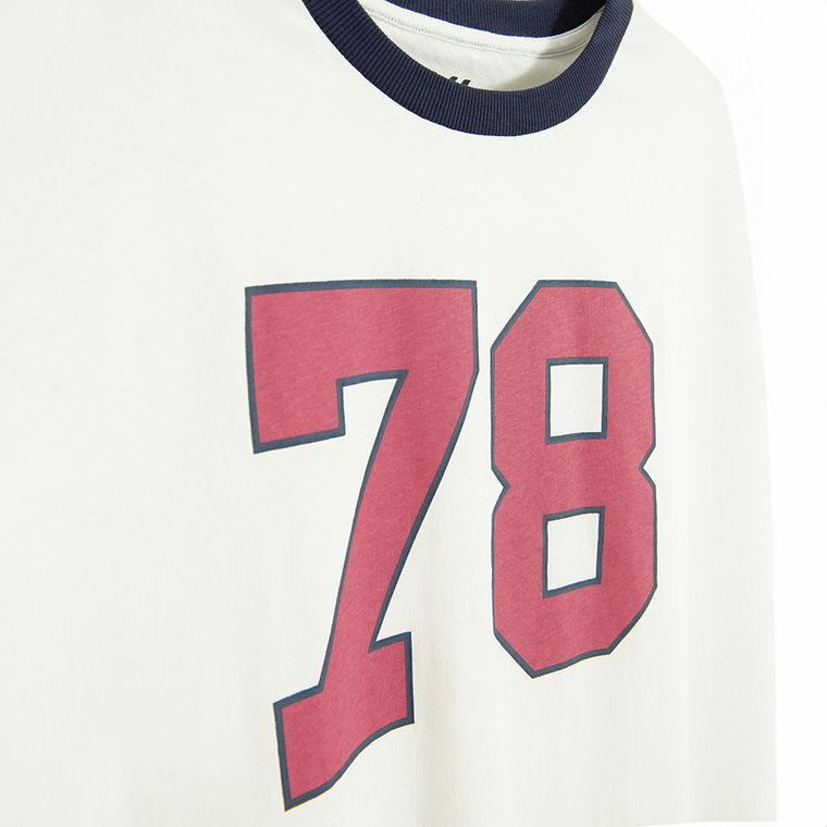 Bawełniany t-shirt z nadrukiem oversize NOWEAR