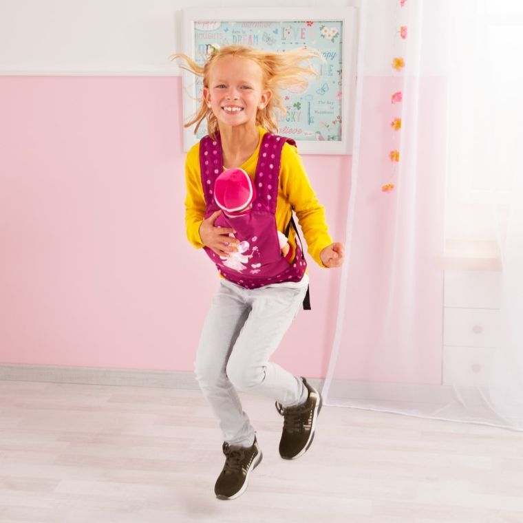 Bayer Design, EasyCarry, nosidełko dla lalek, bordowe